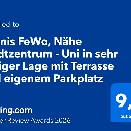 Johnis Fewo, Naehe Stadtzentrum - Uni In Sehr Ruhiger Lage Mit Terrasse Und Eigenem Parkplatz * Cottbus