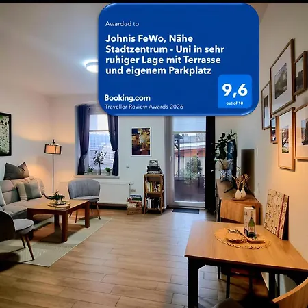 Johnis Fewo, Naehe Stadtzentrum - Uni In Sehr Ruhiger Lage Mit Terrasse Und Eigenem Parkplatz * קוטבוס