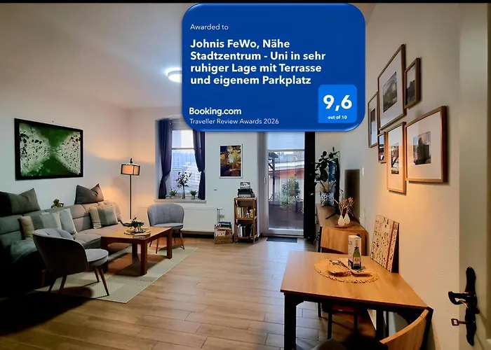 Johnis Fewo, Naehe Stadtzentrum - Uni In Sehr Ruhiger Lage Mit Terrasse Und Eigenem Parkplatz * Cottbus